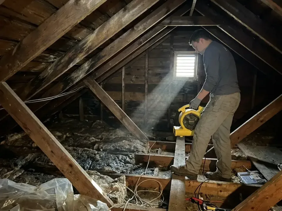 attic-water-damage-drying-proc-007 — frequently asked questions, Emergency Water Extraction & 24/7 Flood Response in Anchor…